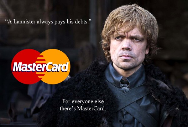 A Lannister Always pays his debts