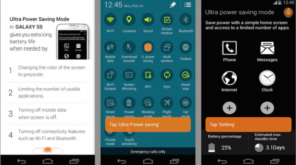 Samsung Galaxy S5 UI App