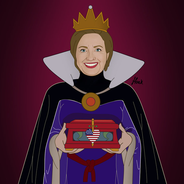 Hillary Clinton Snow White