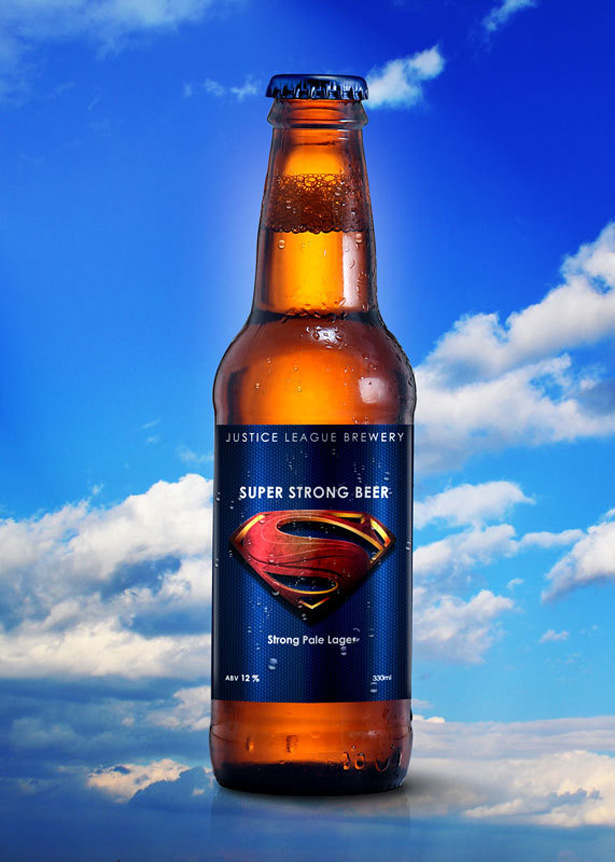 Superman beer