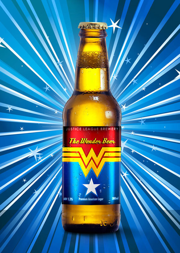 Wonder woman beer