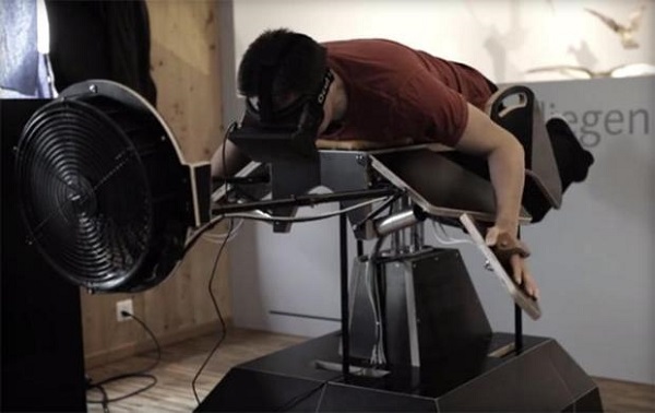 Birdly VR Full-Body Flight Simulator - Oculus Rift