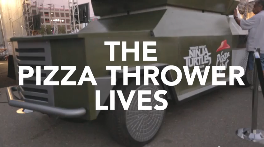 Pizza Launcher comic-con 2014