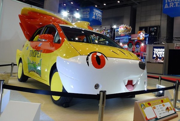 Toyopet Pokemon Fennekin Car Tokyo Toy Show 2014 image 1