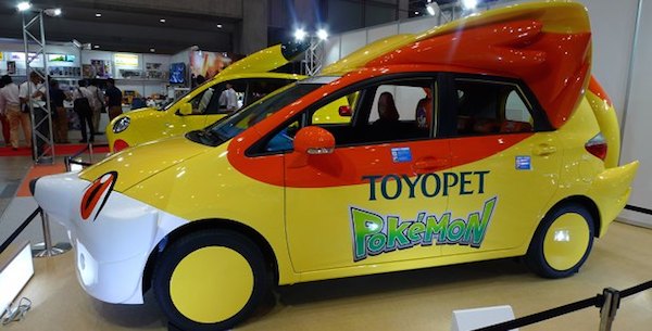 Toyopet Pokemon Fennekin Car Tokyo Toy Show 2014 image 2