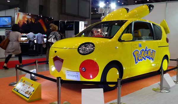 Toyopet Pokemon Pikachu Car Tokyo Toy Show 2014 image 1