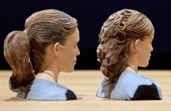 Disney Research 3D printed hair