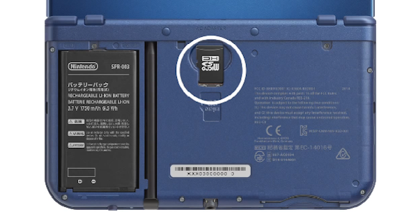 New Nintendo 3DS cartridge slot replacement image