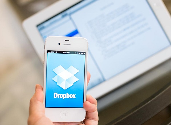Dropbox on iPhone