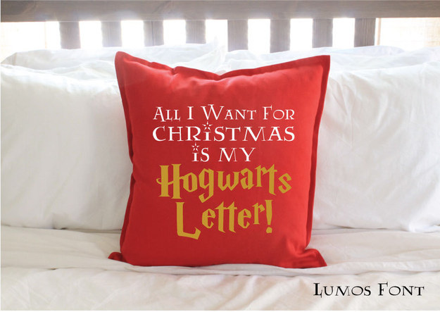 Harry Potter Pillow Cover