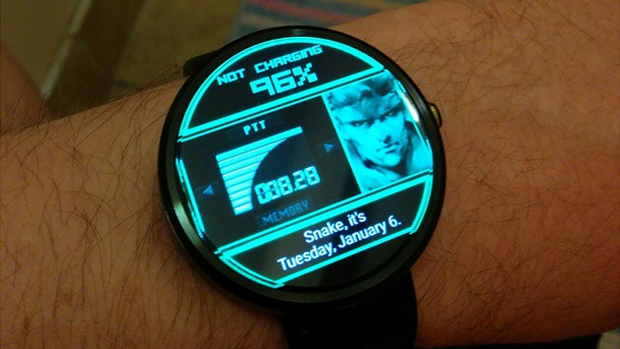 Metal Gear Solid smartwatch 1