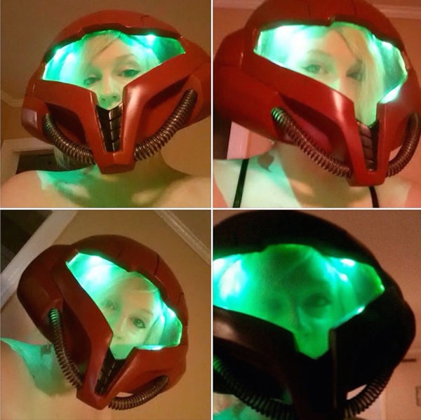 Metroid’s Samus Helmet Replica image 3