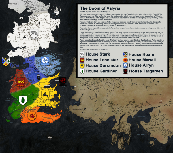The doom of Valyria