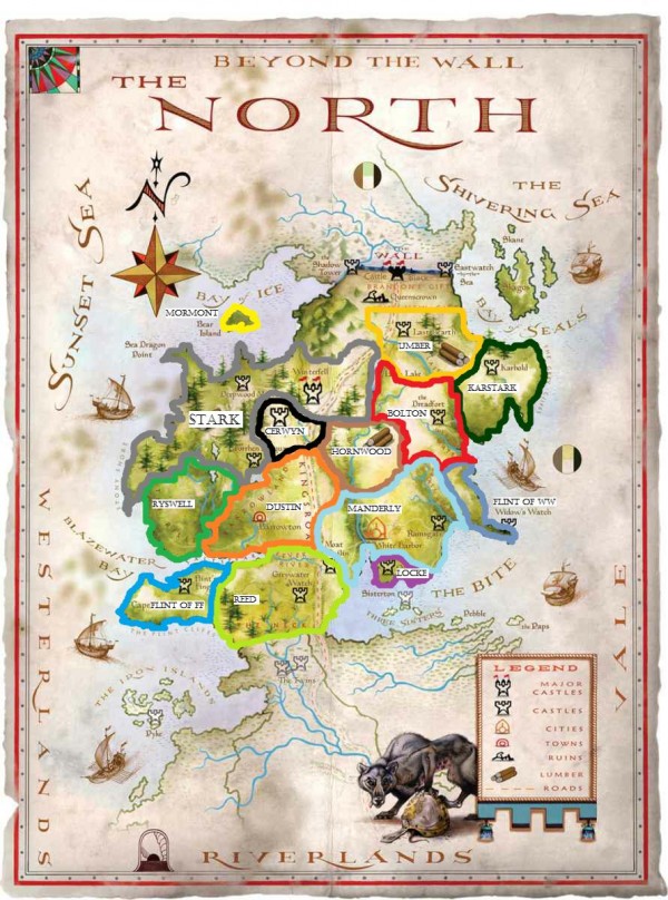 The north borders