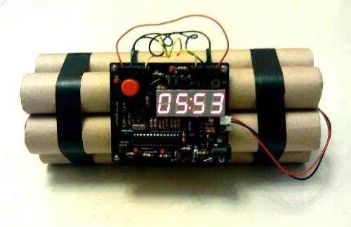 Defusable Bomb Alarm Clock 1