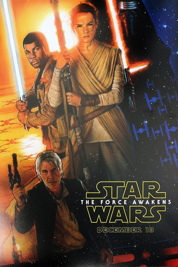 10 Things You Should Know About Star Wars Episode VII The Force Awakens Official Poster 1