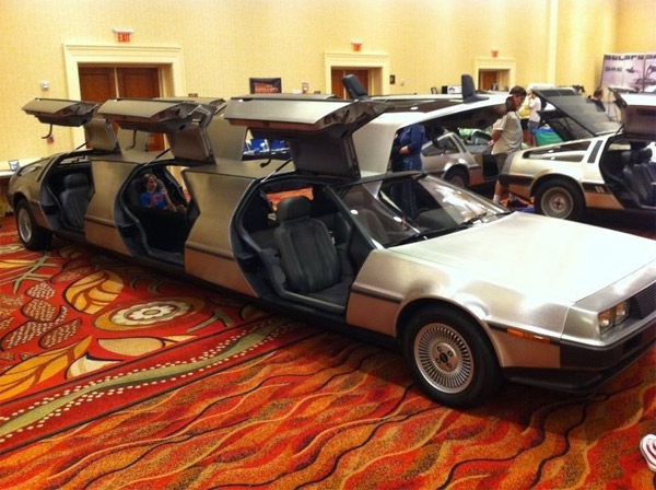 Back to The Future 2015 car
