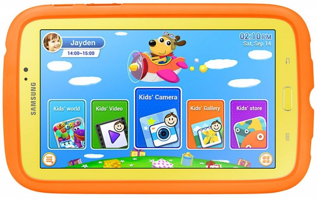 Best Tablets for Kids Galaxy Tab 3 Kids Edition