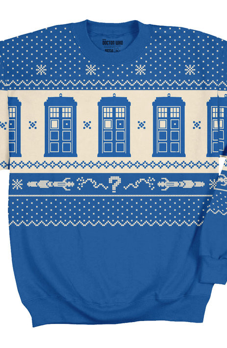Geekiest Christmas Sweaters doctor who 1