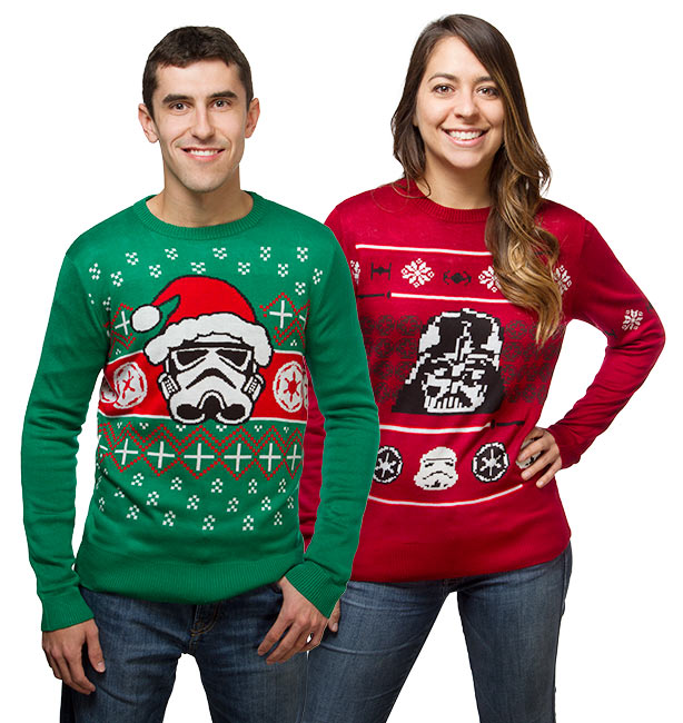 Geekiest Christmas Sweaters star wars 1