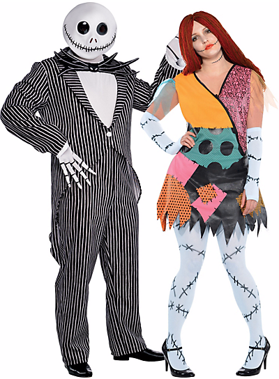 Halloween-Couples-Costumes-Ideas-Jack-Skellington-Sally