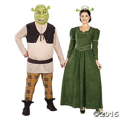 Halloween-Couples-Costumes-shrek-fiona