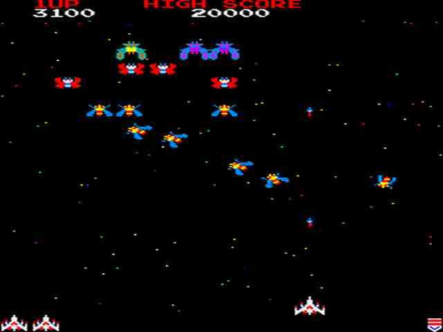 How to play galaga