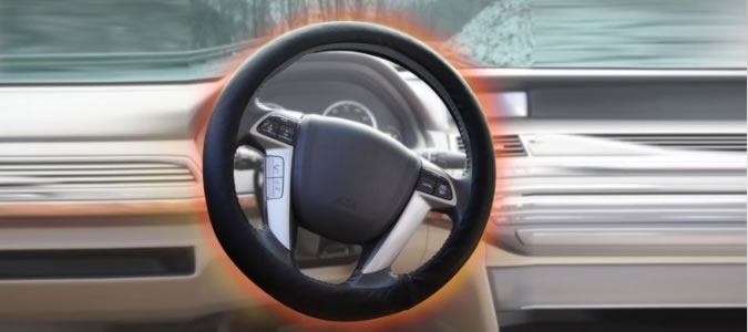 The Full Coverage Heated Steering Wheel Cover