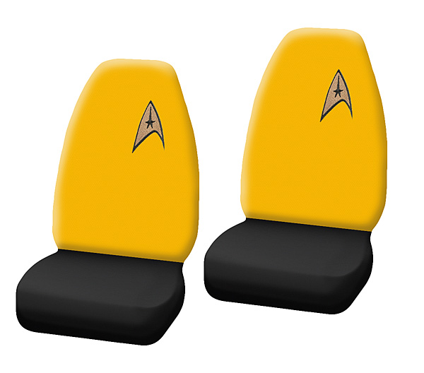 Geeky Car Accesories Star Trek Seat Covers