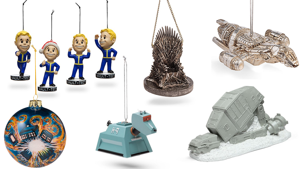 Amazing Geeky Ornaments for The Holidays