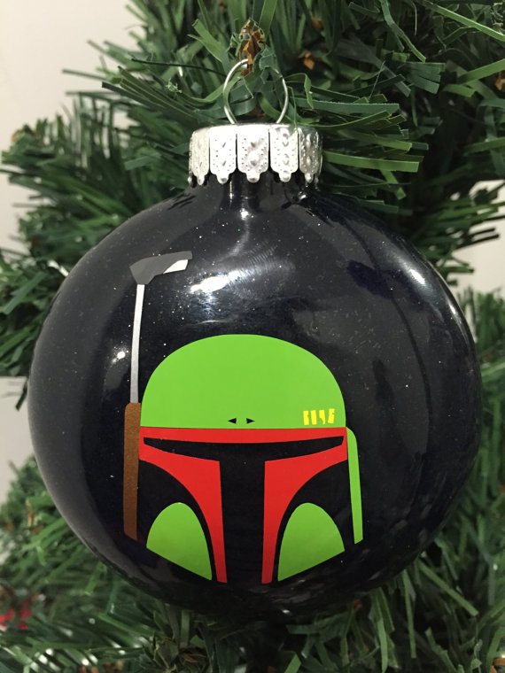 Boba Fett Ornament, Star Wars