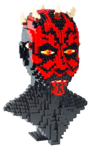LEGO Star Wars Episode 1- Darth Maul Sculpture