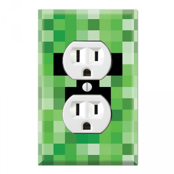 Outlet Wall Plate Covers Minecraft