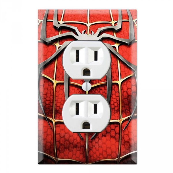 Outlet Wall Plate Covers Spider-man