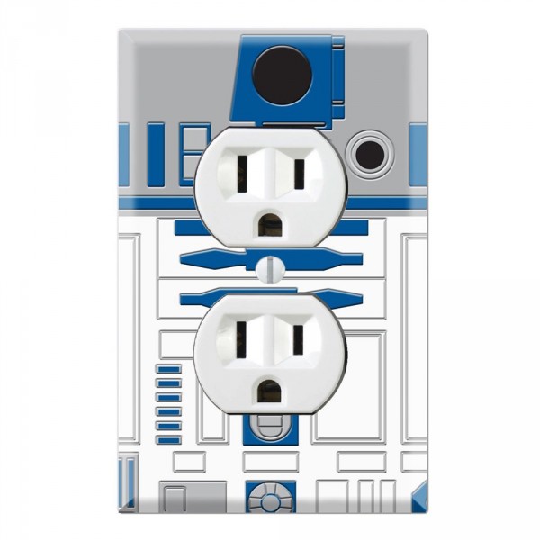 Outlet Wall Plate Covers Star Wars R2-D2