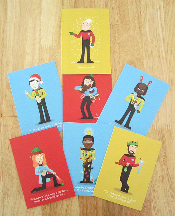 Star Trek Christmas Cards