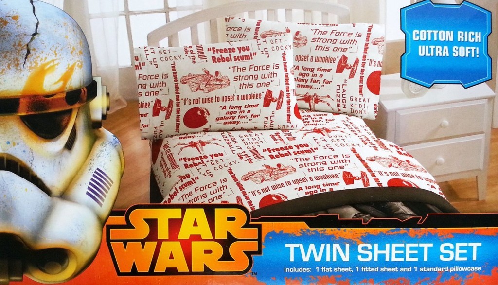Star Wars Bedding Sets Lucas Film Star Wars You be The Character Sheet Set, Twin