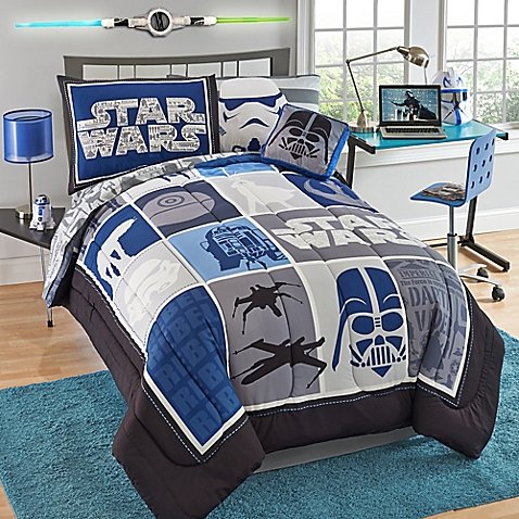 Star Wars Bedding Sets  Star Wars Full Comforter, Sheets, Pillow Cases