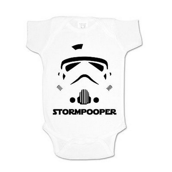 stormtrooper baby onesie