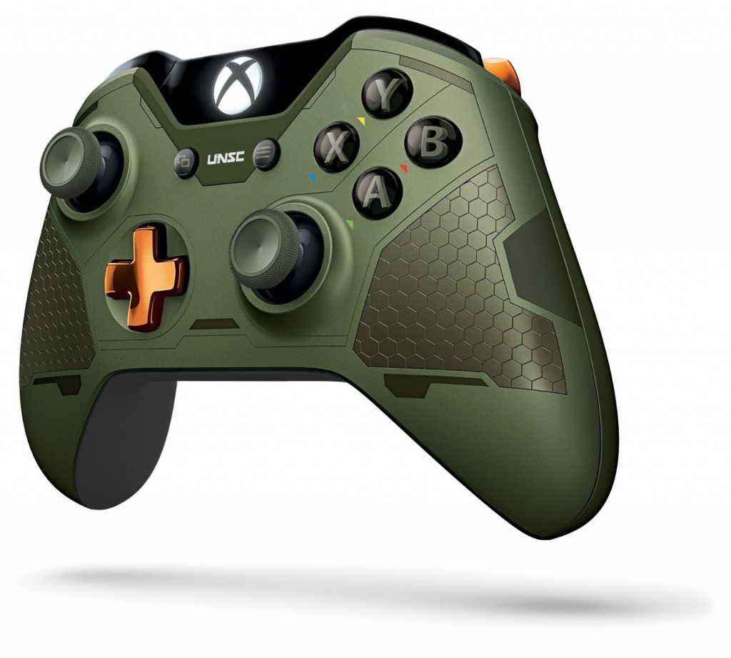 Xbox One Limited Edition Controllers Halo 5 Guardians Master Chief Wireless Controller