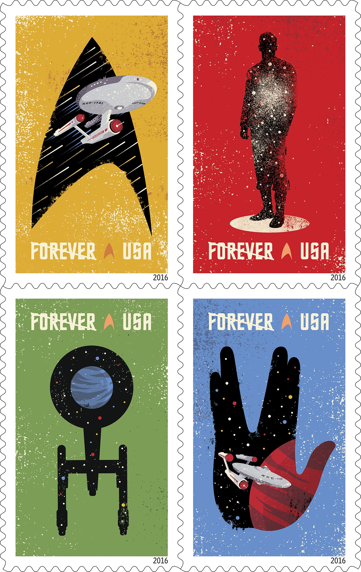 U.S. Post Office to Release ‘Star Trek’ Stamps