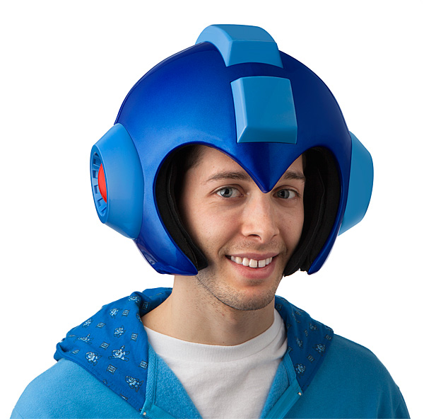 Wearable Mega Man Helmet- Scale Replica