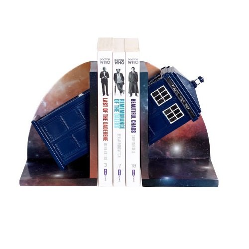 Doctor Who Tardis Bookends