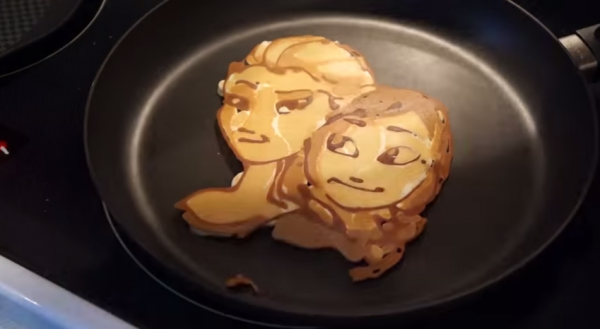 Elsa & Anna Pancakes