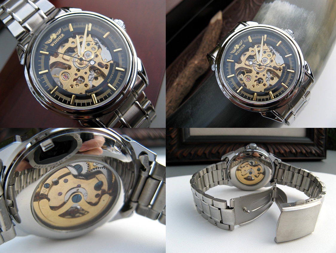 Mechanical Watch Automatic Steampunk watch