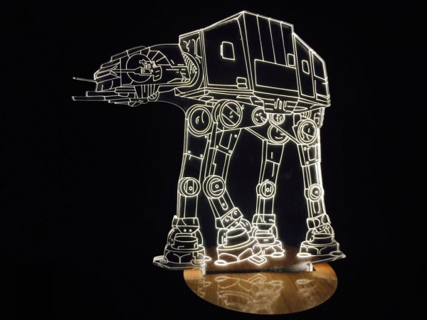 Star Wars Empire Strikes Back At-At Lamp
