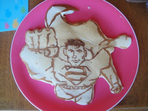 Superman Pancake