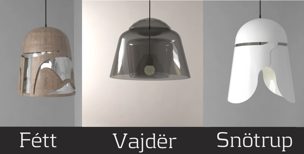 Star Wars Inspired Lighting Fixtures