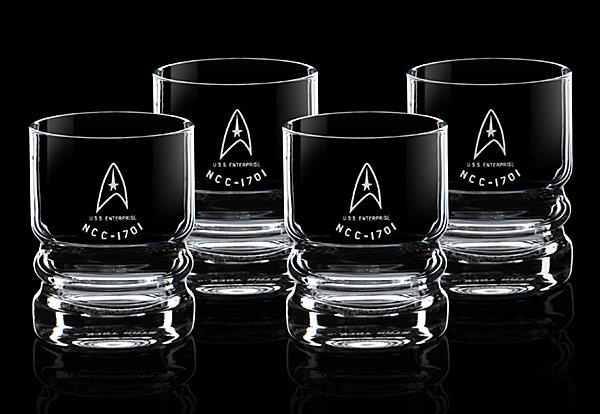 Star Trek U.S.S. Enterprise Glassware Set