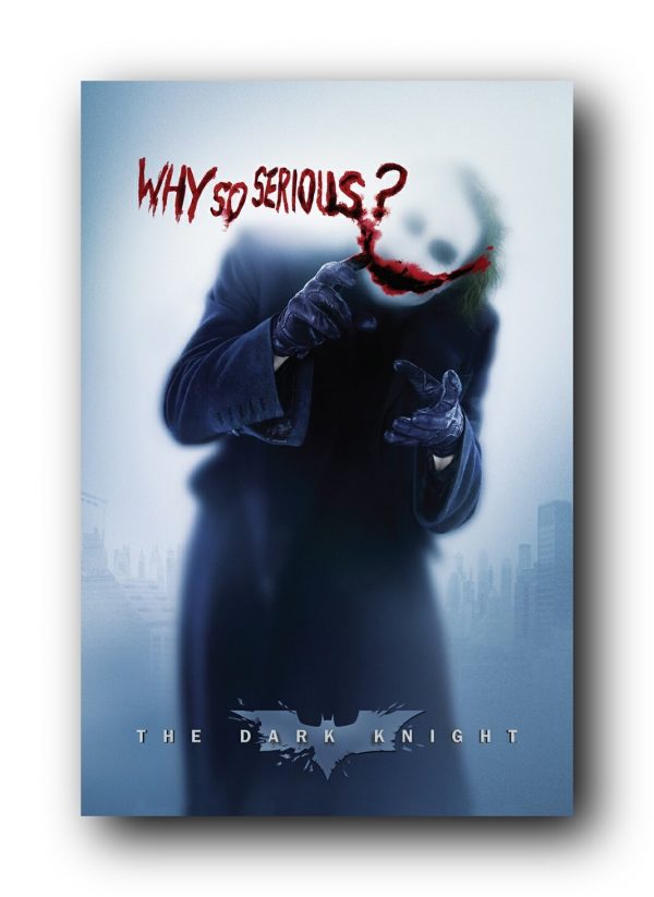 Dark Knight Why so Serious Joker Poster